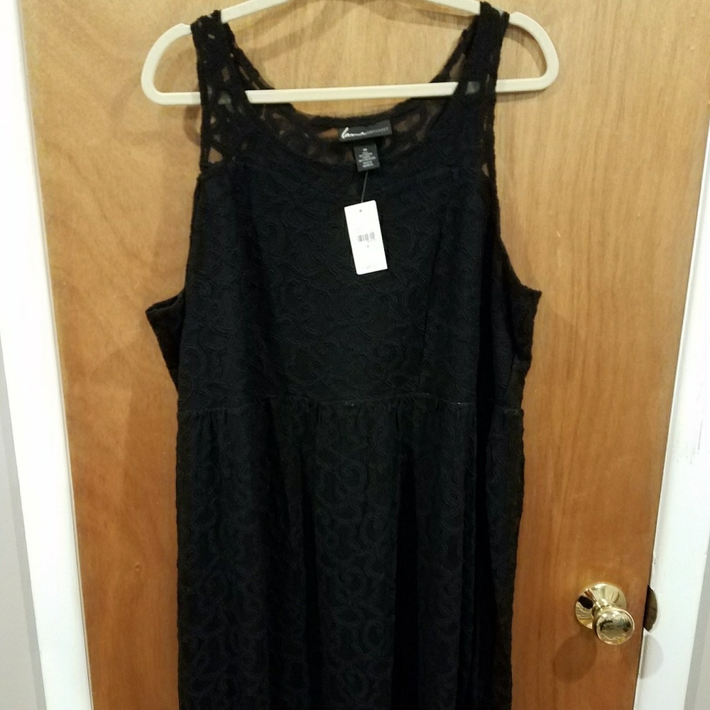 Black lane bryant dress size 20